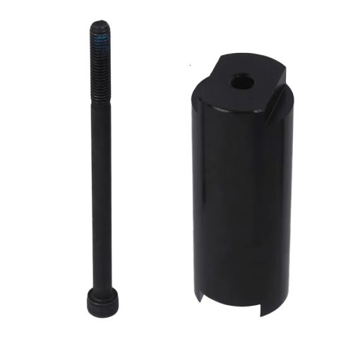 Extender for automatic electric shock absorber