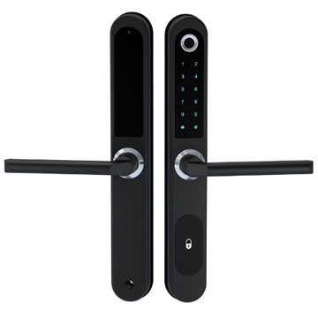 Smart Lock Door, Smart Aluminum Yala for 85mm PVC Doors, Fingerprint Access, Card, PIN Code, Tuya App